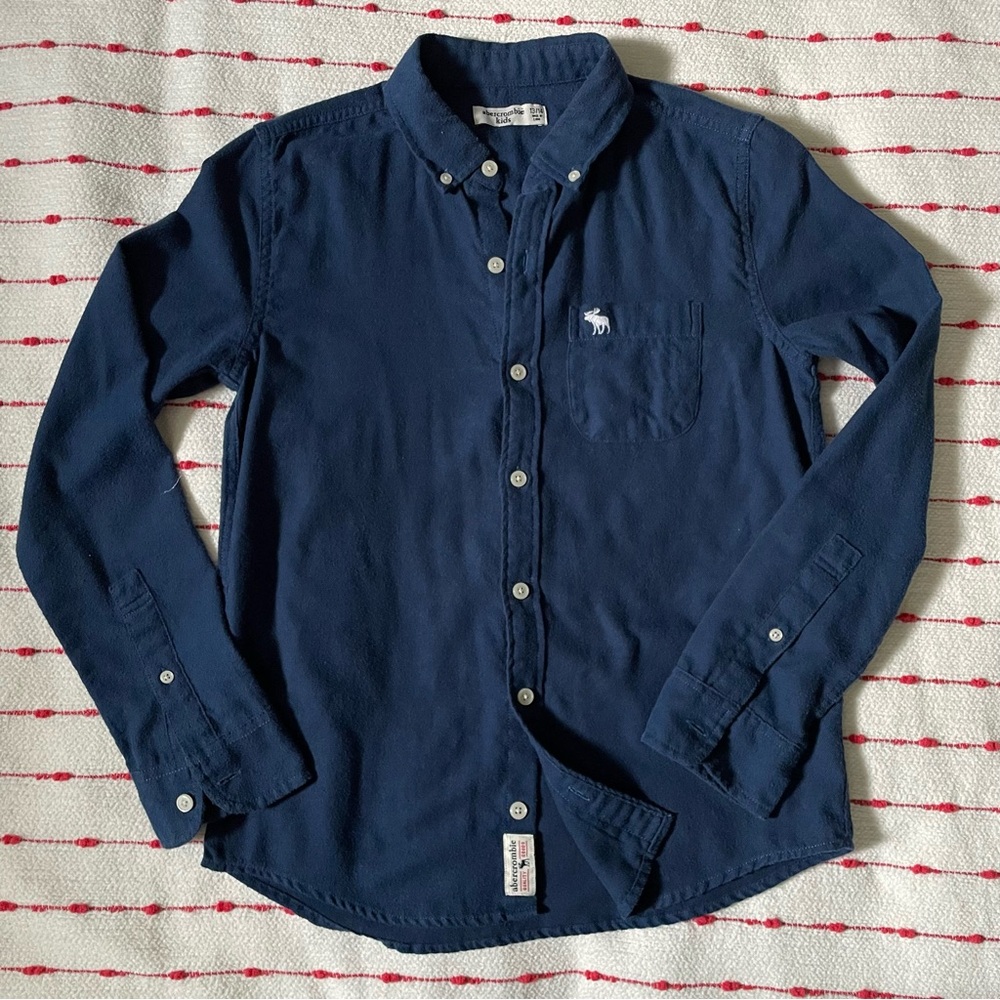 Abercrombie Kids Boys 13/14 Button Down Flannel